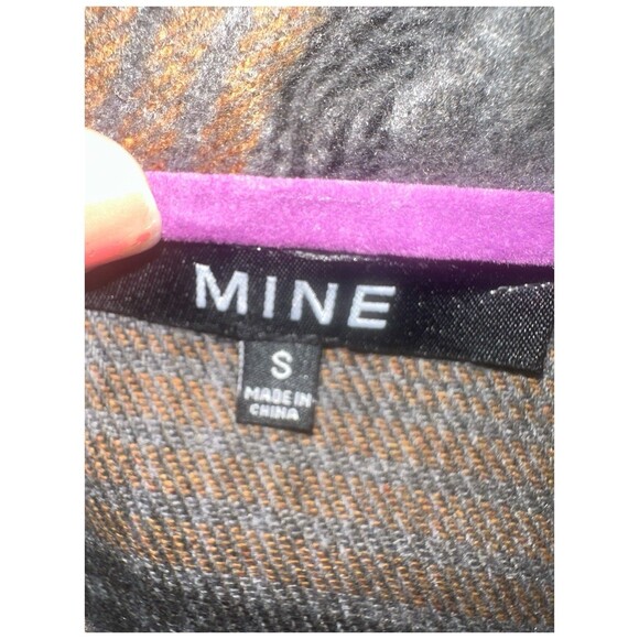 Plaid Zip-Up Cropped Bomber Jacket Size Small | Fall Shacket Aesthetic - Picture 5 of 16